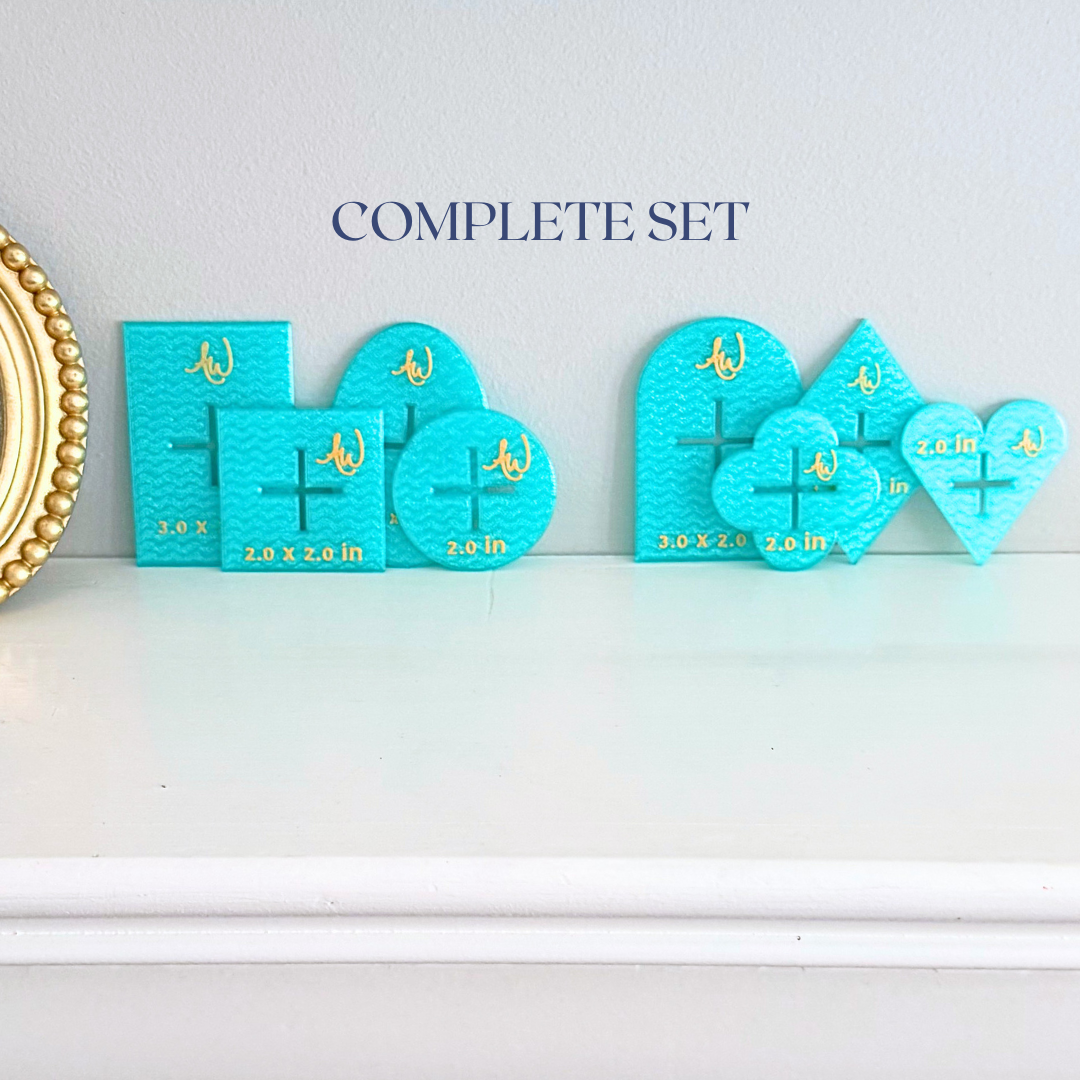 Needlepoint Mini Shape Template Sets
