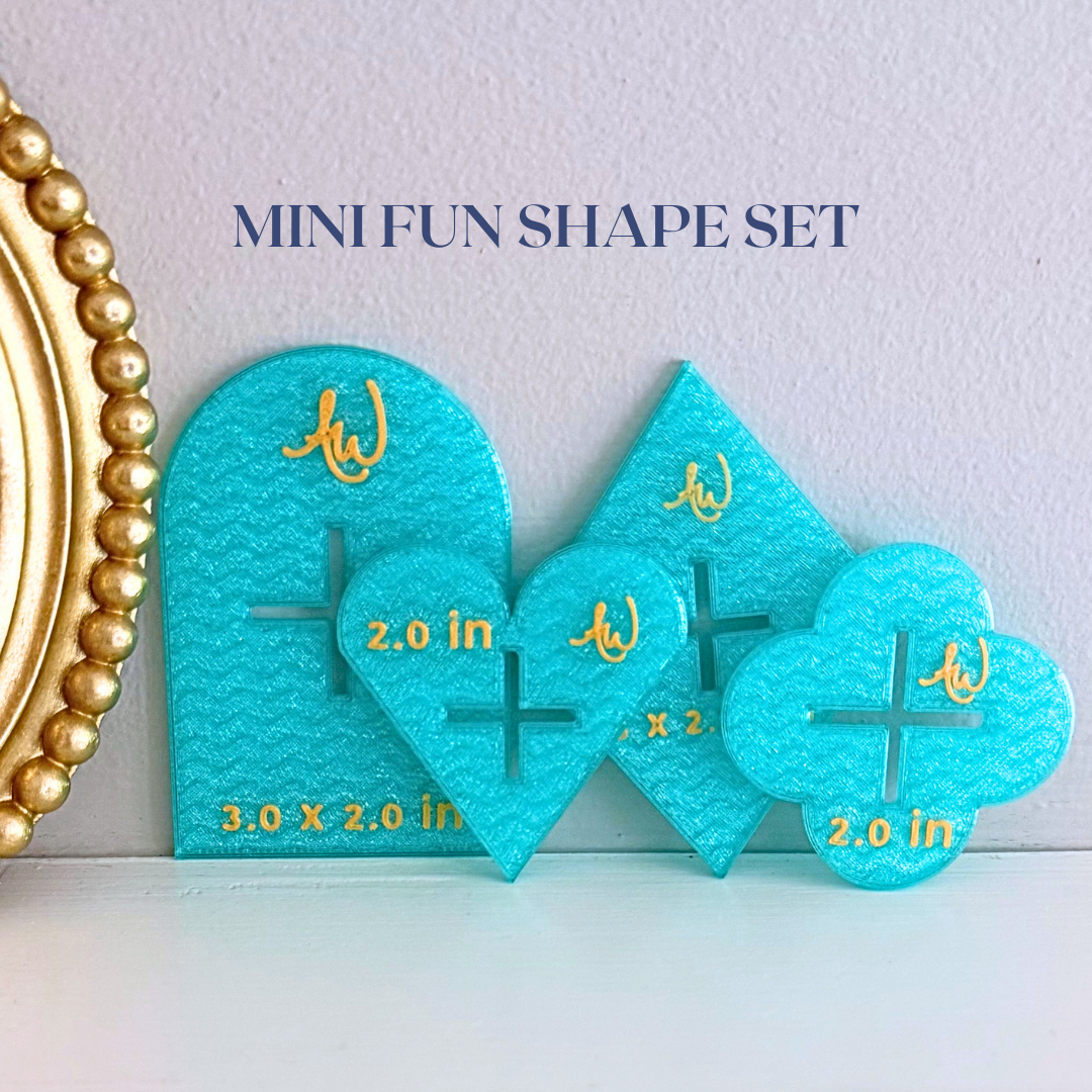 Needlepoint Mini Shape Template Sets