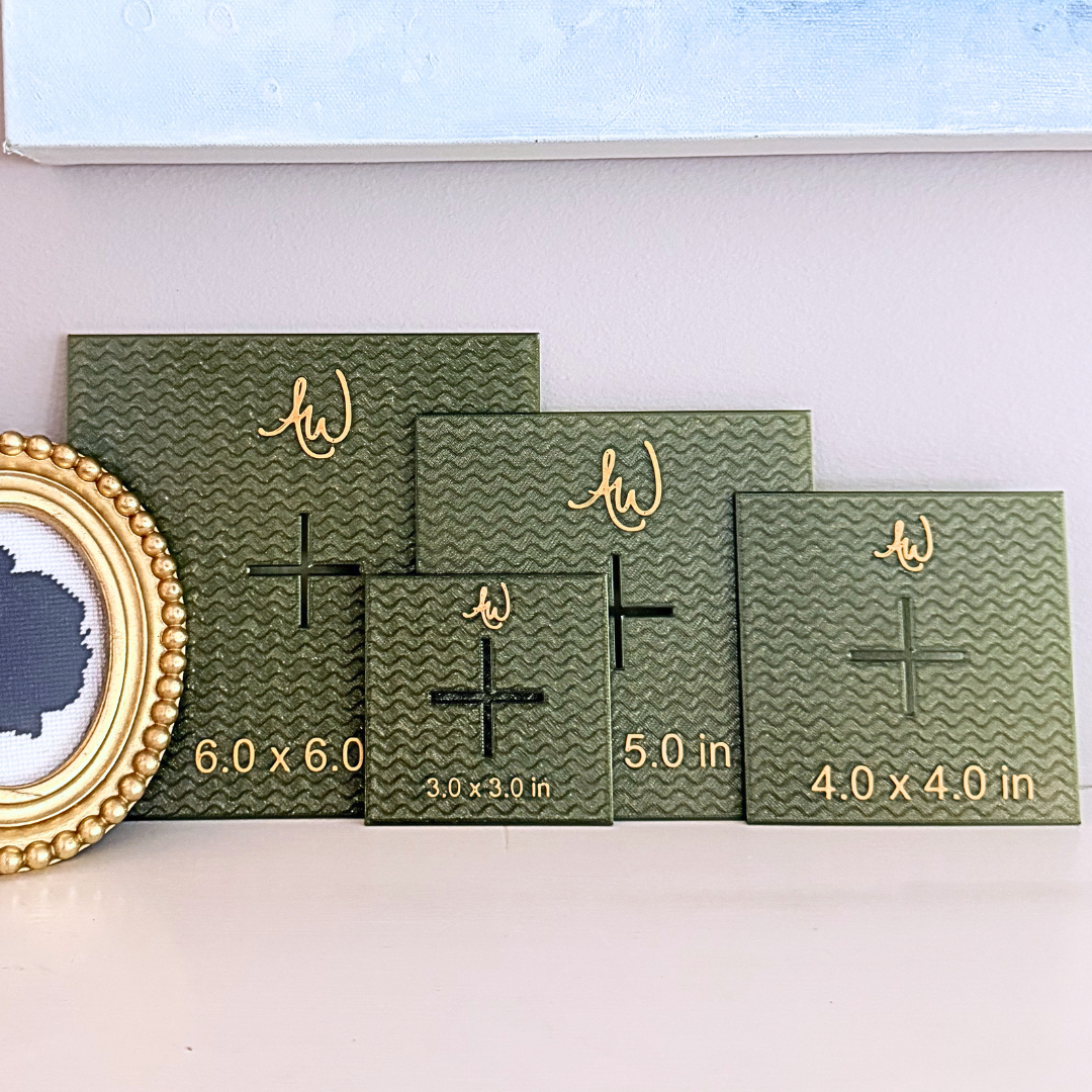 Needlepoint Square Shape Template Set