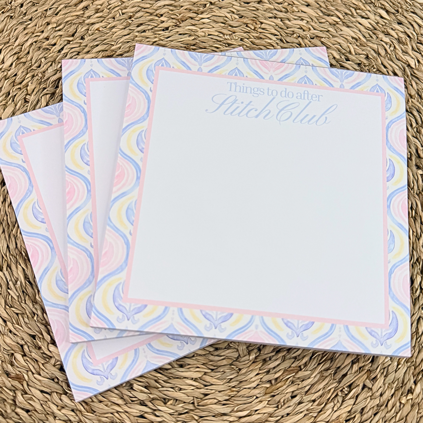 After Stitch Club Notepad